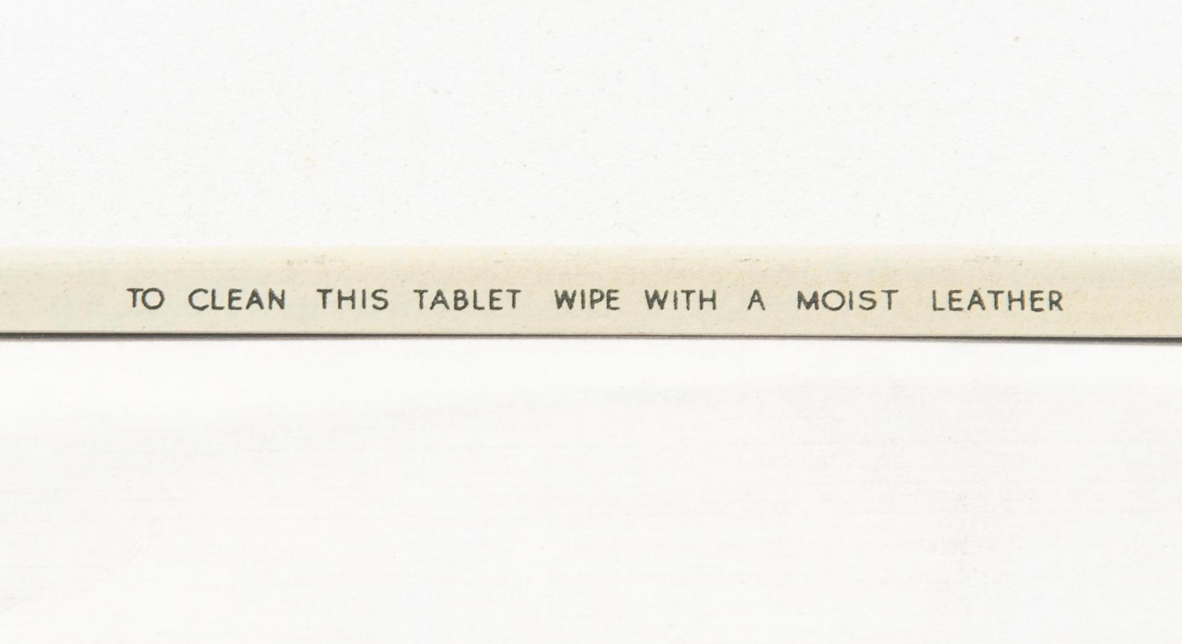 Advertising sign from the mid-20th century.