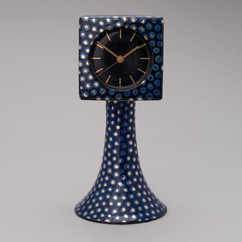 BIRGER KAIPIAINEN, bordsklocka, stengods, signerad Kaipiainen.