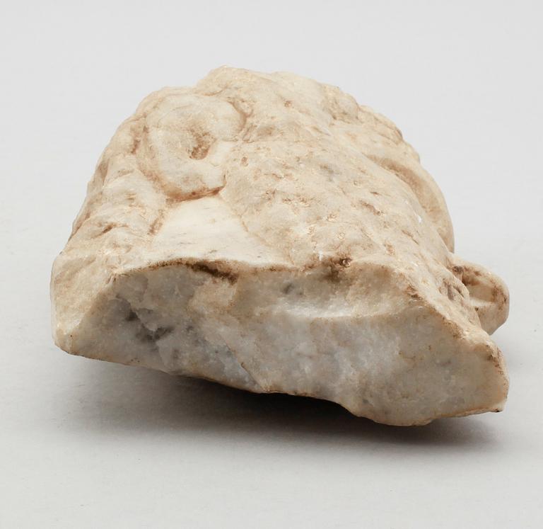 SKULPTUR, marmor, 1800-/1900-tal.