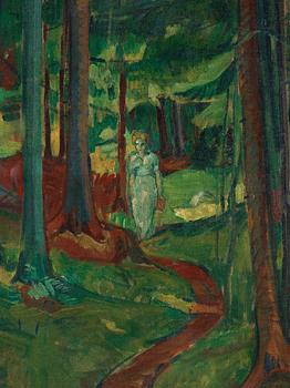 POLA GAUGUIN, olja på duk, signerad och daterad -12?.