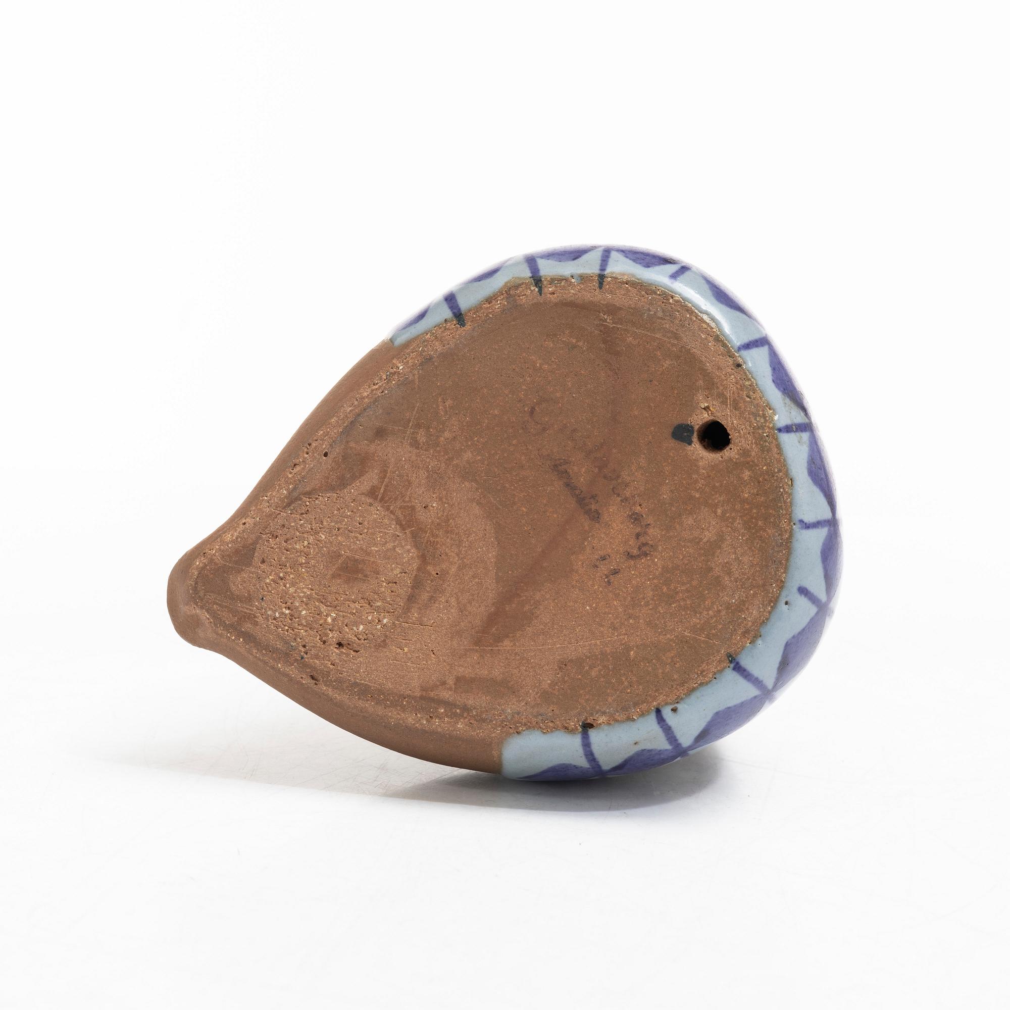 Lisa Larson, an 'Amalia' stoneware figurine from the series 'ABC-flickorna', Gustavsberg, Sweden.