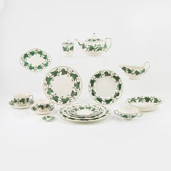 A 78-piece 'Napoleon Ivy' dinner, tea and coffee service, Wedgwood, England.
