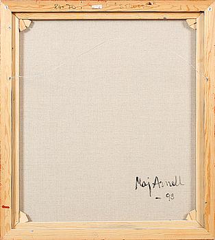 MAJ ARNELL, oil on canvas, signed and dated á tergo -98.
