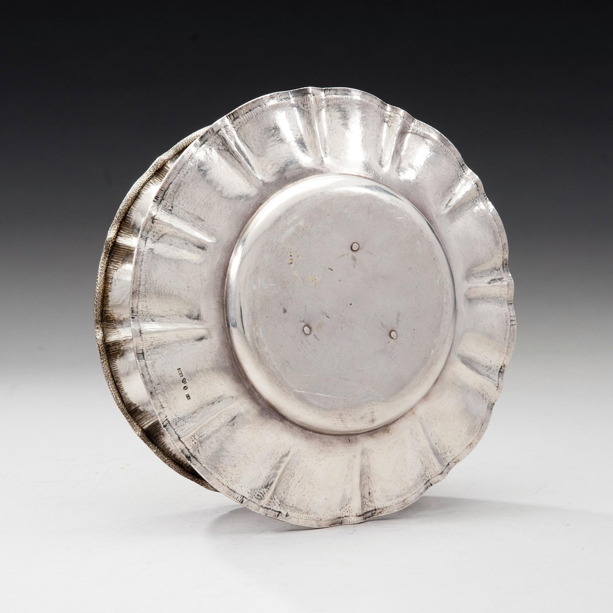 SÅSSKÅL, Silver, Sverige. Gjord av Gustaf Möllenborg i Stockholm 1847.