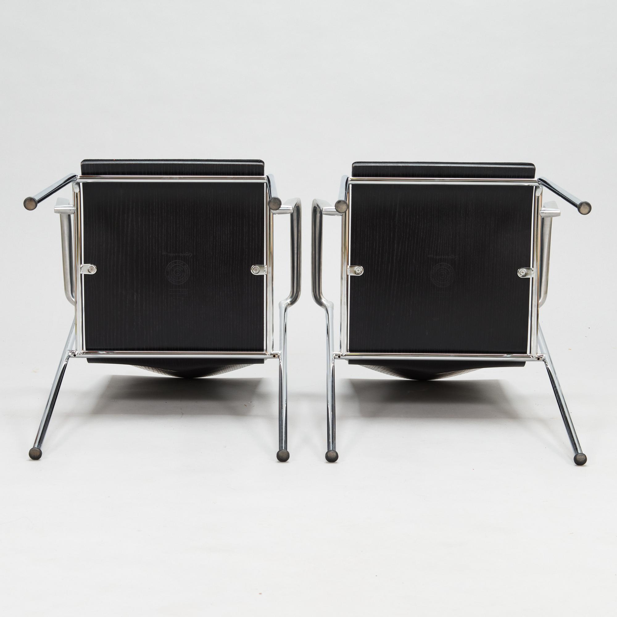 Erik Magnussen, Four "Chairik" chairs. Engelbrechts, Denmark.