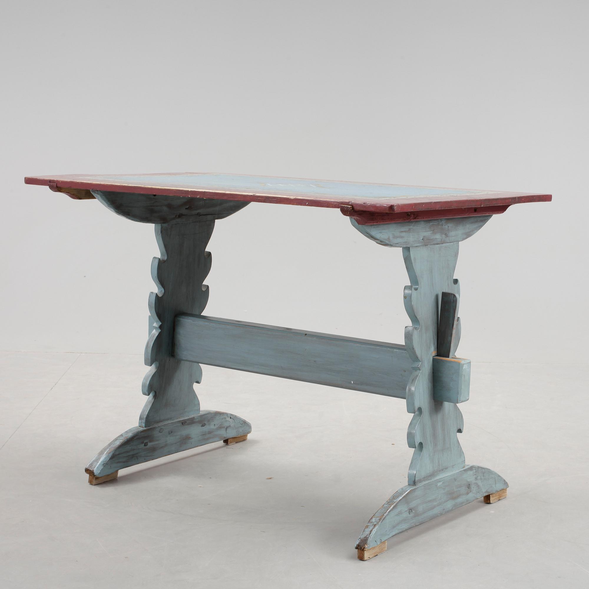 BOCKBORD, allmoge, skivan 1800-tal.