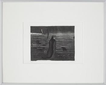 OUTI HEISKANEN, etsning, sign o numr 7/50, dat 2007.