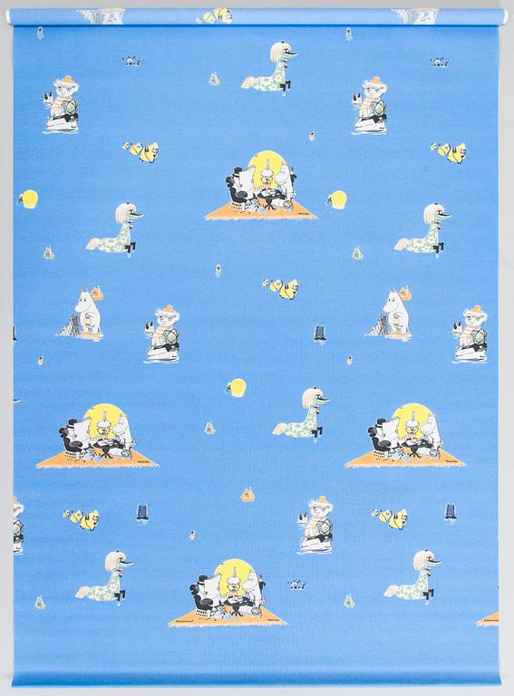 Rullakaihtimet, 3 kpl, "Muumit", valmistaja Pisla Oy 2000-luvun alku.