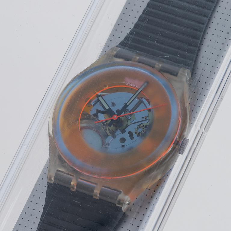 Swatch, Dark Vader, wristwatch, 34 mm.