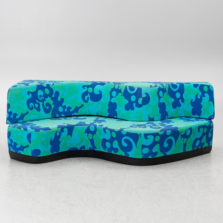 Folke Müller, sofa, "Sittvila 301", Celluloidindustri AB, Gislaved 1960s.