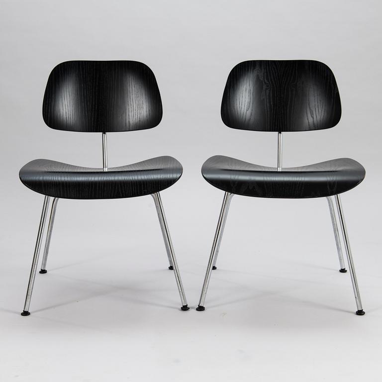 CHARLES & RAY EAMES, tuolipari, "DCM", Plywood Group, Vitra, 2005.