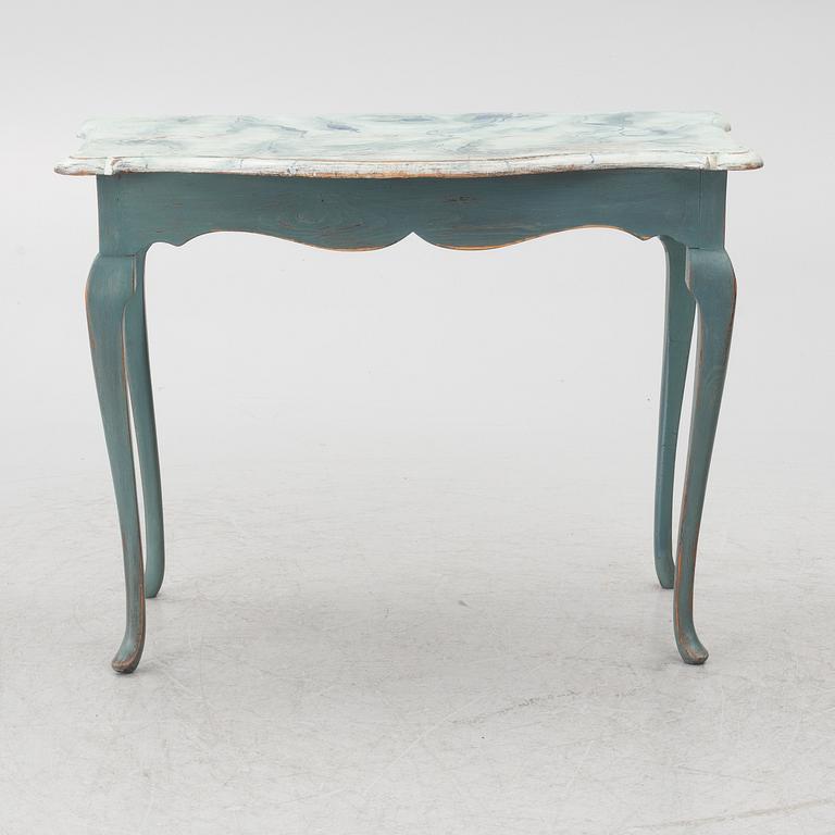 Console table, Sweden, latter part of the 18th century, Rococo.