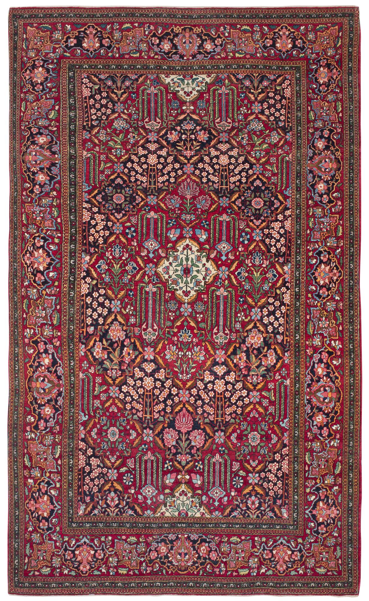 SEMIANTIK ISFAHAN. 231,5 x 139,5 cm.