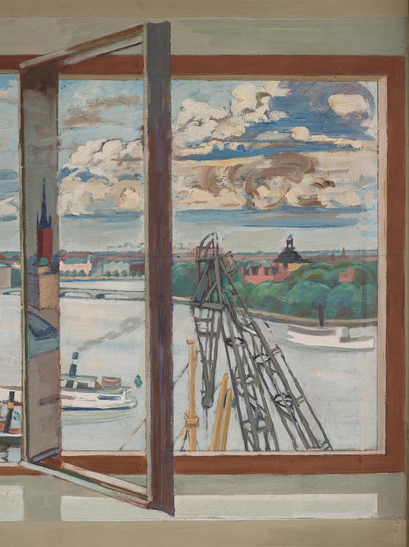 Axel Nilsson, View of Stockholm.