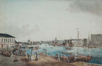 Johan Fredrik Martin, ”Stockholm åt Saltsjön" (Frölich: "Utsigt af Stockholm tagen ifrån ingången till Blasieholmen").