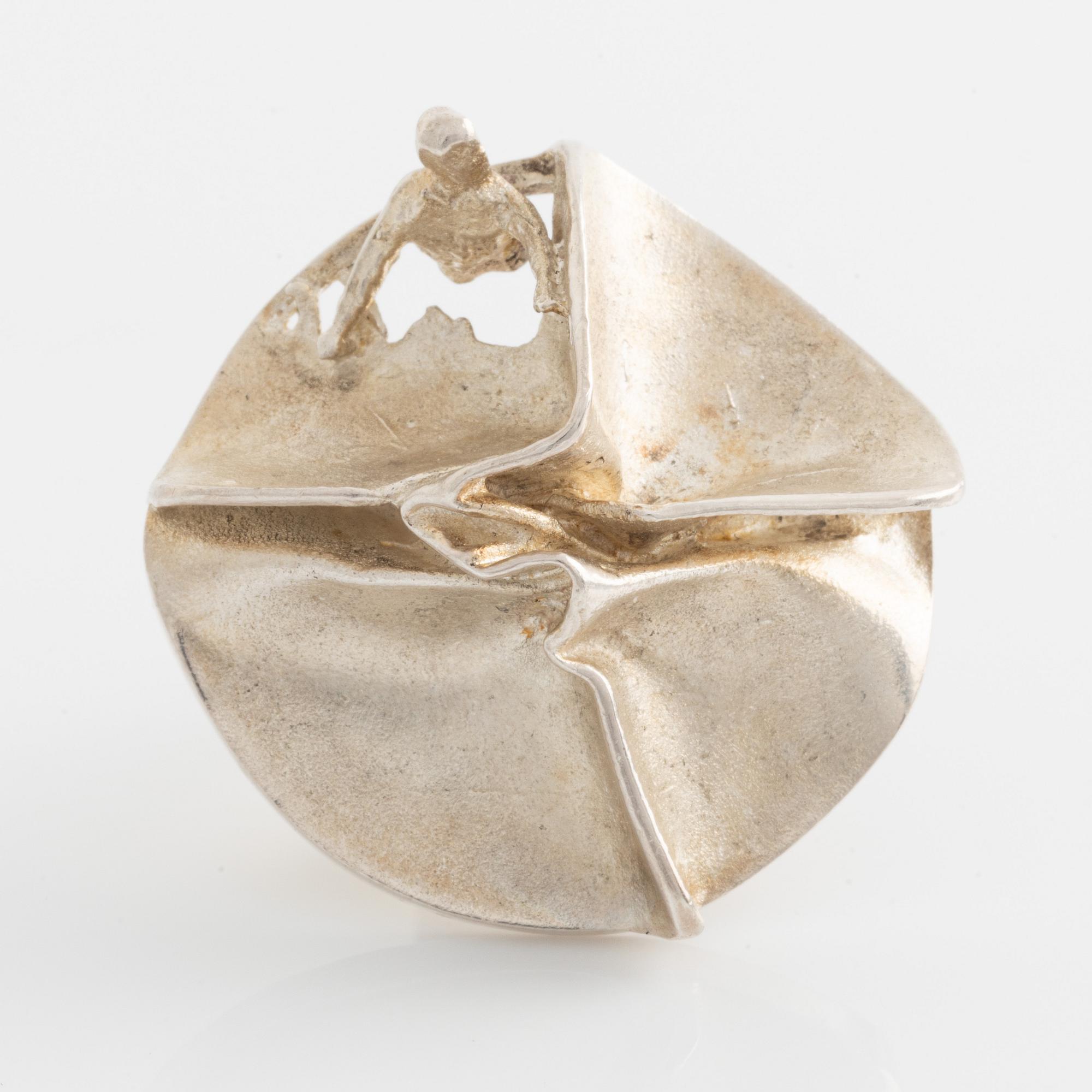 Björn Weckström, ring, "Jaara's Dream", sterling silver.
