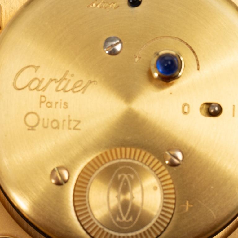Table clock, Cartier, second half of the 20th century.