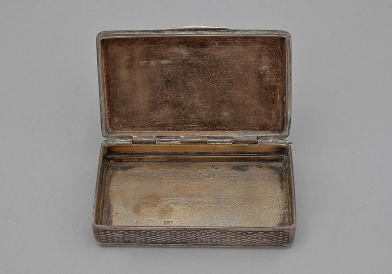 DOSA, silver, Moskva, Ryssland. 1800-talets slut. Ca 95g.