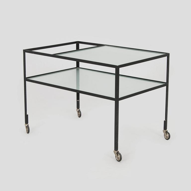 Herbert Hirche, serveringsvagn, 1900-talets mitt.