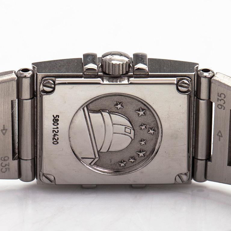 Omega, Constellation, Carre, wristwatch, 20 x 15 mm.