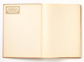 NOBEL OIL COMPANY, Commemoration on the day of Emanuel Ludvigovich Nobel's 50th Year, 10 June 1909, St. Petersburg.