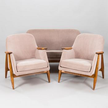 SVANTE SKOGH, after, A 3-piece sofa suite manufactured by Asko 1954-1958.