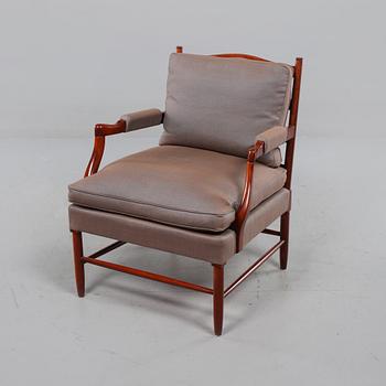 FÅTÖLJ, sk Gripsholmsfåtölj, 1900-talets andra hälft.