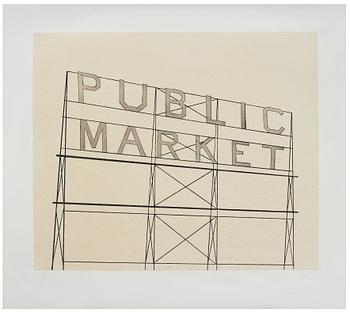 385. Ed Ruscha, "Public Market".