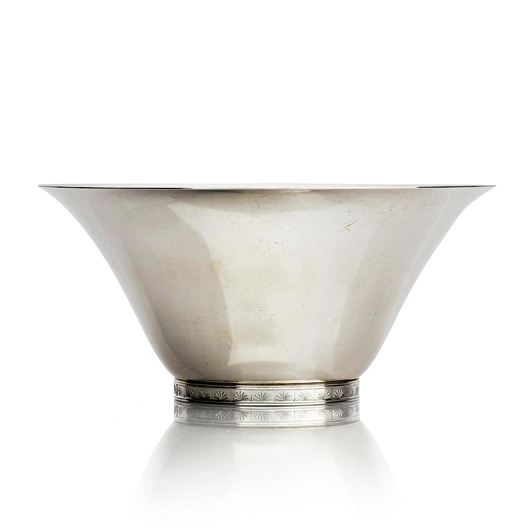 Wiwen Nilsson, a sterling silver bowl, Lund, Sweden 1968.