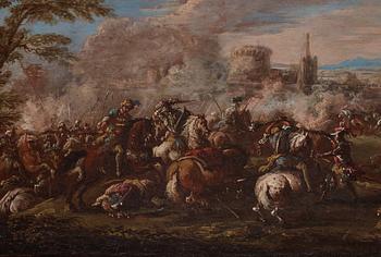Francesco Graziani ("Ciccio"), Batalj mellan ottomaner och kristna.