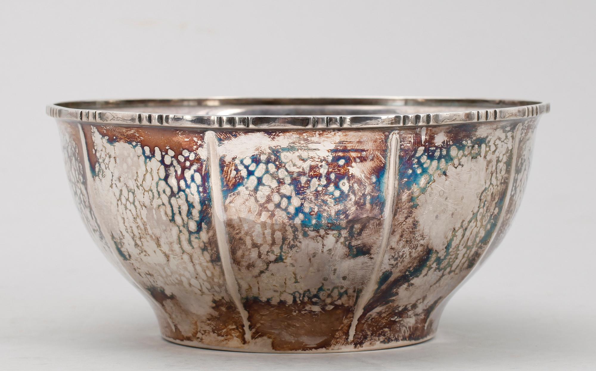 SKÅL, silver, GAB, Stockholm 1924. Vikt 265 g.