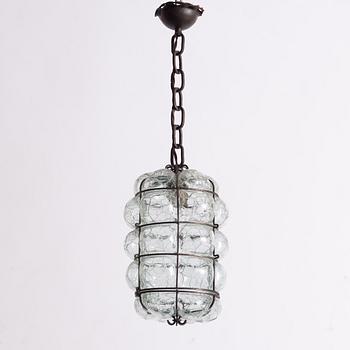 Harald Notini, a ceiling lamp model "10892", Arvid Böhlmarks Lampfabrik, Stockholm, 1930s.