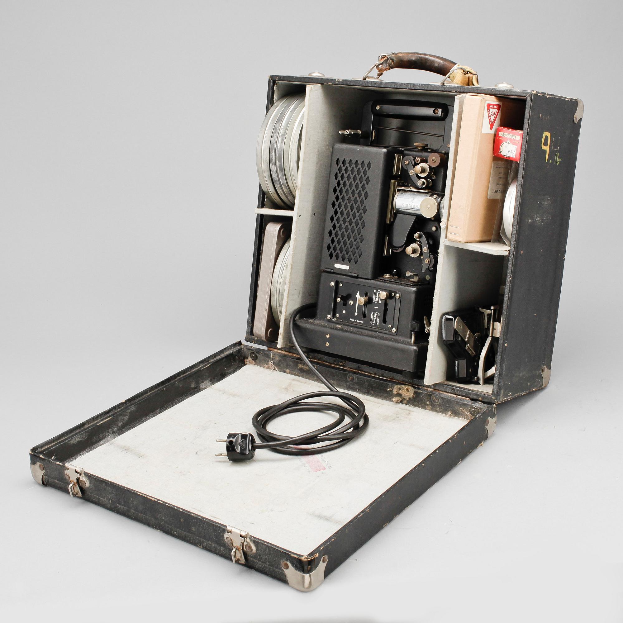 FILMPROJEKTOR, Siemens, Tyskland, 1940-tal.