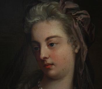 ANGELICA KAUFFMAN, efter, olja på duk.