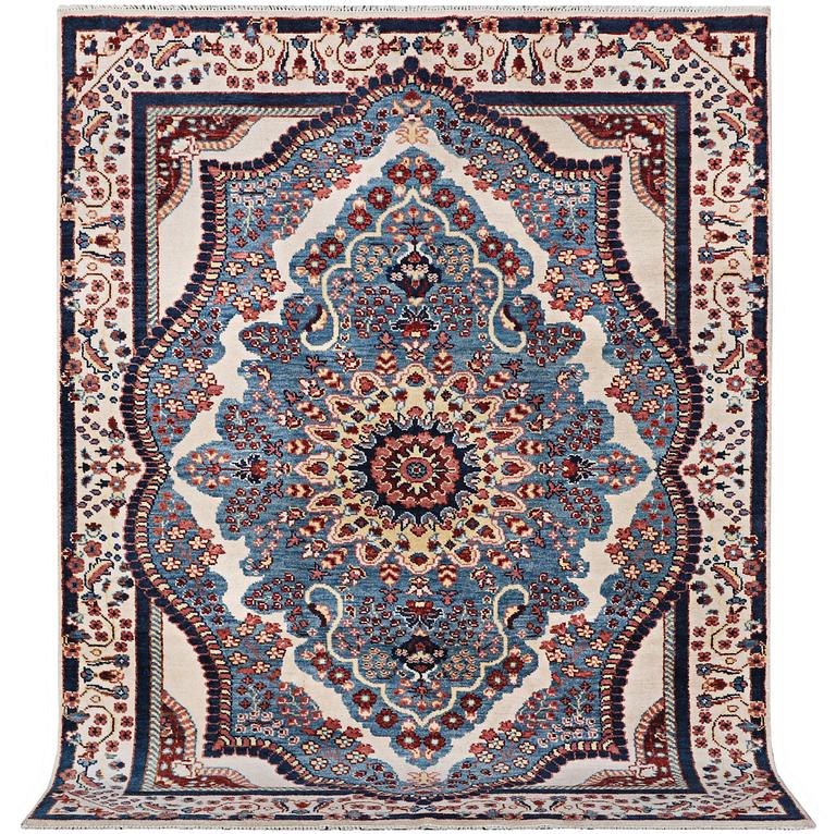 A Mamluk design carpet, c. 300 x 242 cm.