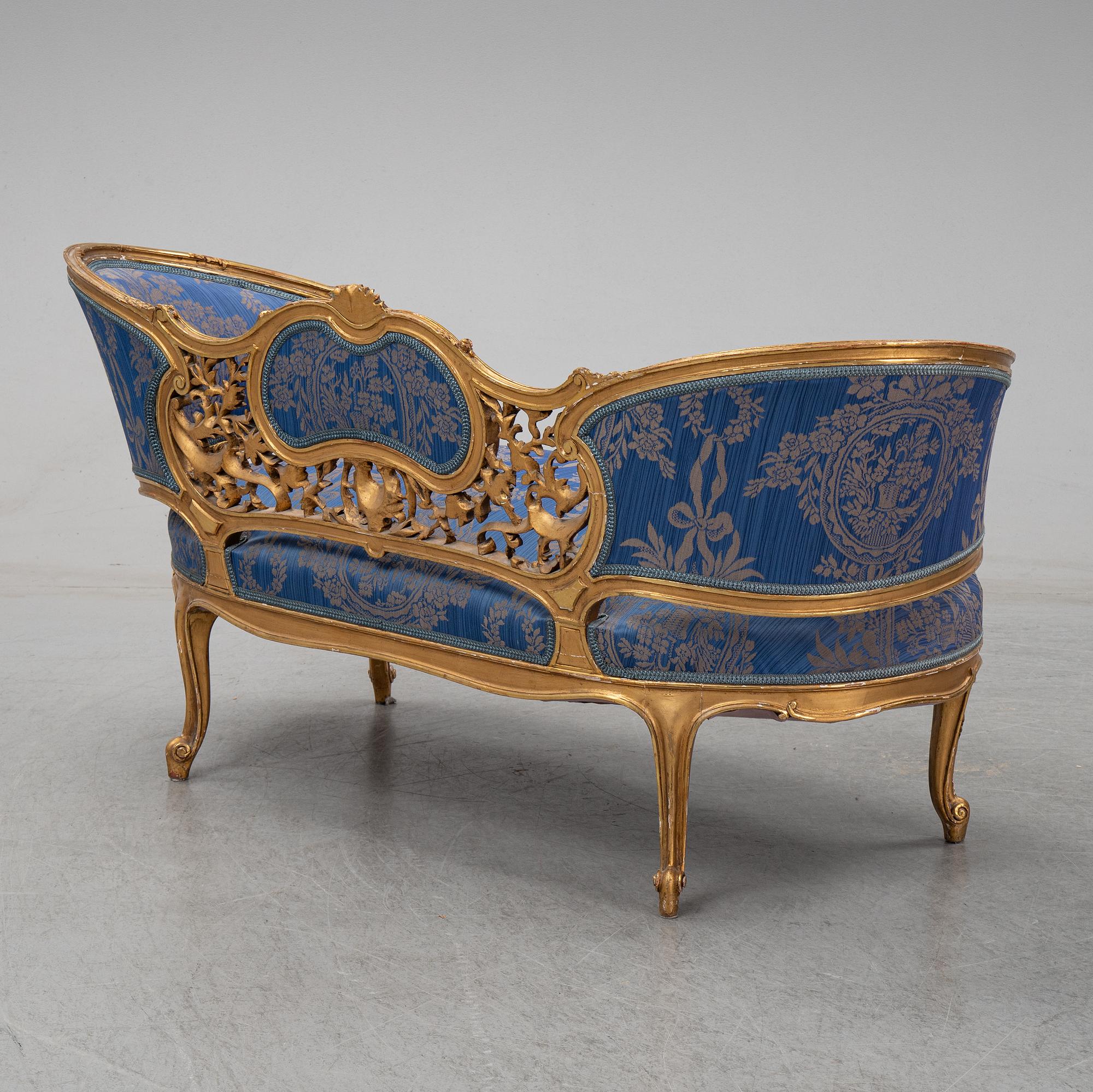 A Frennch 19th Century Louis XV style sofa.
