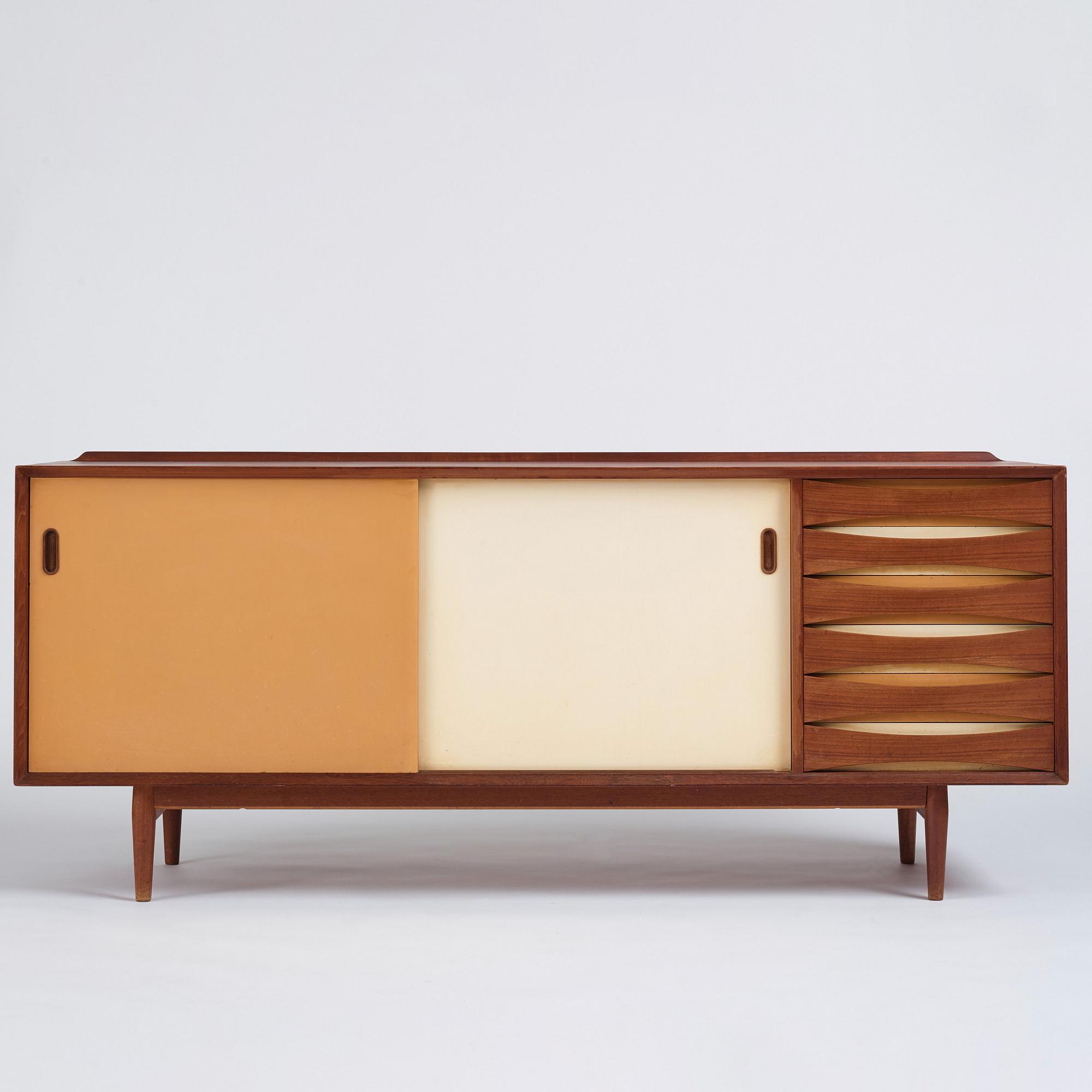Arne Vodder, a teak sideboard, model 29, Sibast Møbler Denmark 1950-60's.