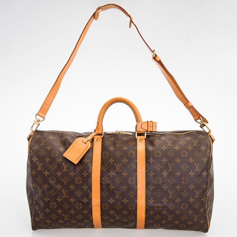 Louis Vuitton, "Keepall 55 Bandoulière", väska.