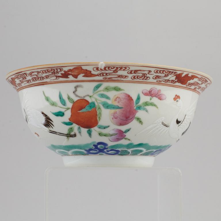 A group of four Chinese objects, Qing dynasty and China, 19th and 20th century.