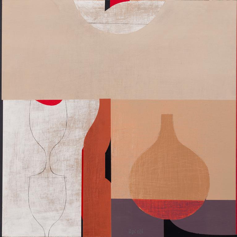 Edward Zoc, "Komposition nature morte XYX-026".