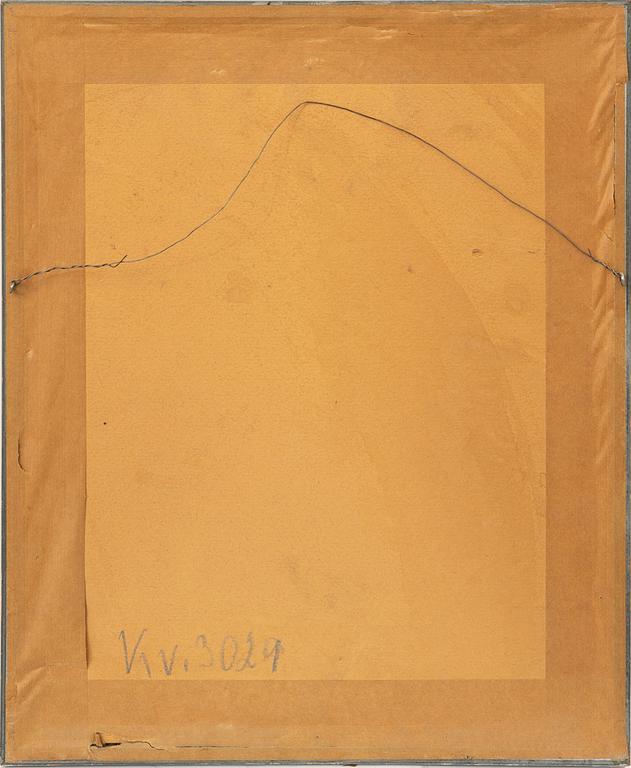 Hugo Carlberg, teckning signerad och daterad 1900.