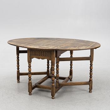 Drop-leaf table, 19th century.