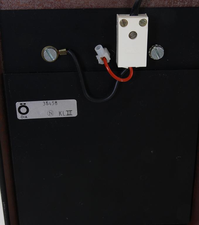 BORDSLAMPA, design Börje G Jonsson, 1980-tal.