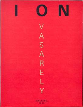 VICTOR VASARELY, mapp med 7 färgserigrafier , ION, Falaize 1989, 154/250, sign.