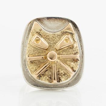 Sven-Erik Högberg, a ring, sterling silver, Gothenburg 1994.