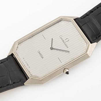 Omega, Constellation, "Andrew Grima, The Time in Style", 30 x 36 mm.