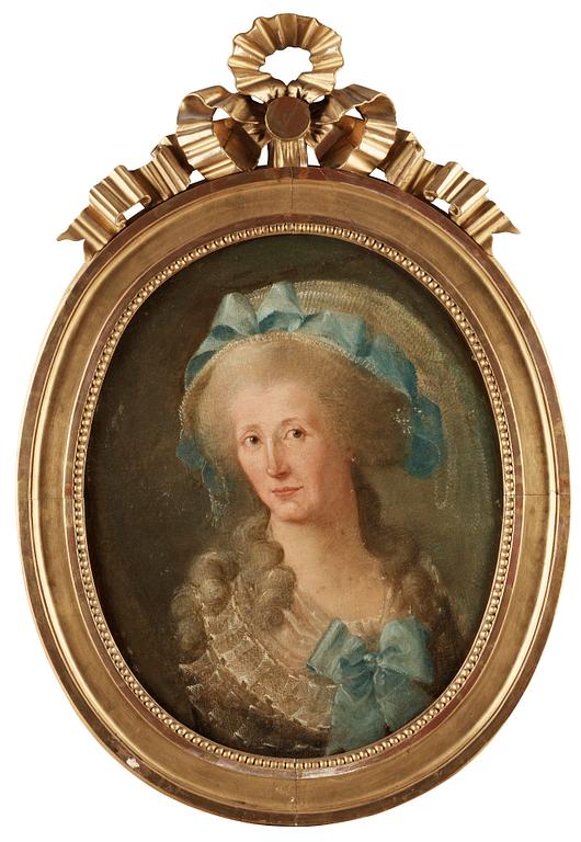 Elias Martin, Womans portrait, probably picuring Henriette Hertz (1764-1847).