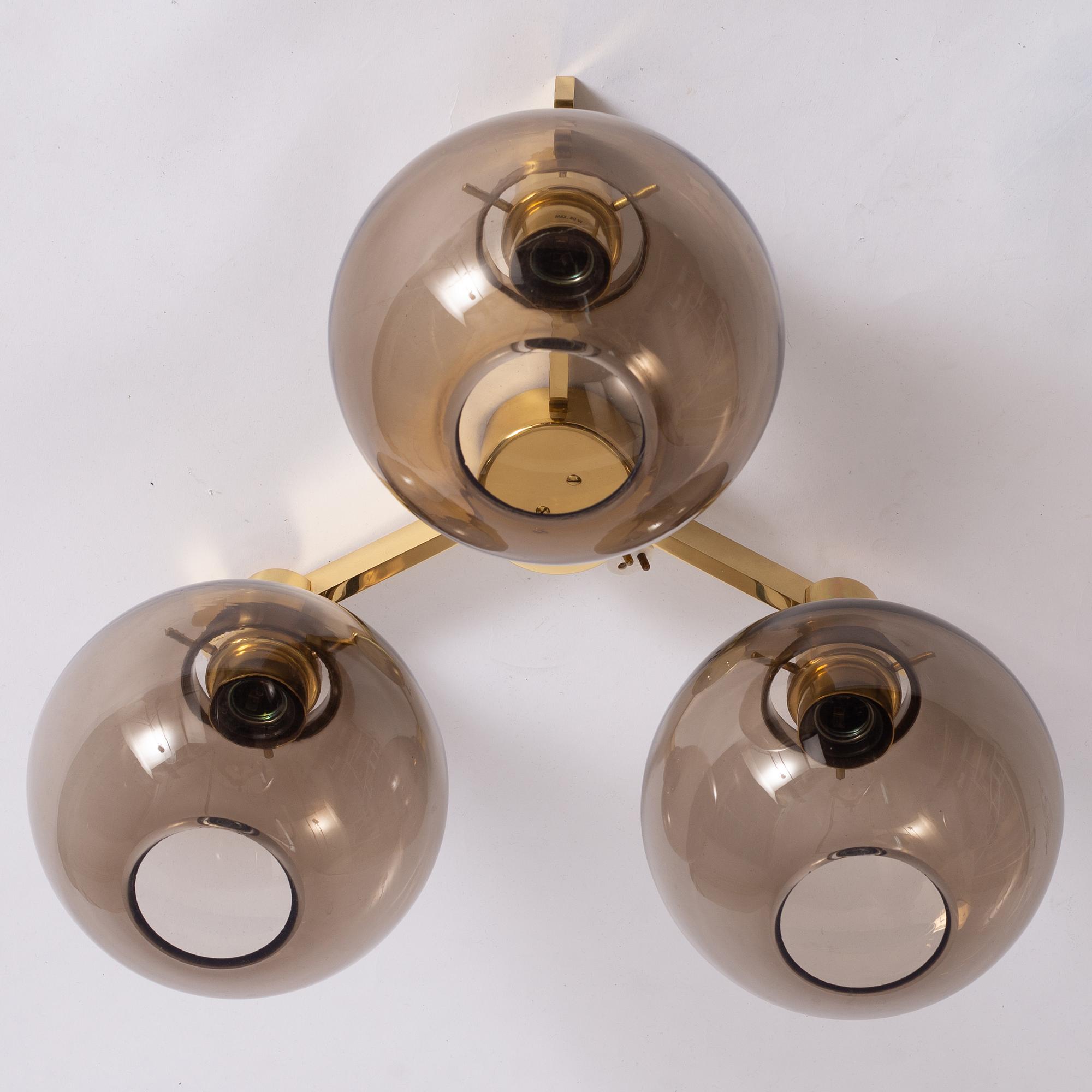 Hans-Agne Jakobsson, taklampa, modell "Pastoral T 376/3", Markaryd.