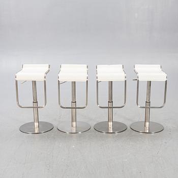Bar stools, 4 pcs, Dan-Form, "Frame", 2000s.