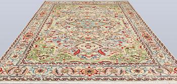 A Kazak design carpet, approx. 322 x 240 cm.